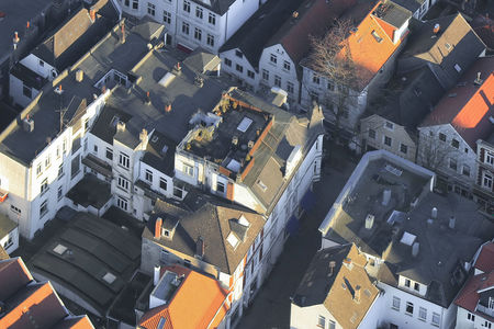 Luftaufnahme Oldenburg Innenstadt Burgstraßenviertel