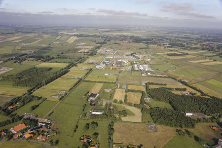Luftaufnahme Friedeburg Etzel