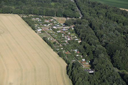 Luftaufnahme Campingplatz Aumühle