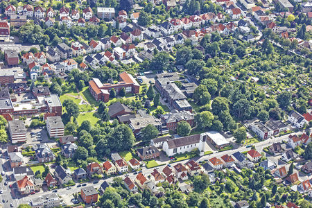 Luftaufnahme Oldenburg Ehnernviertel Gertrudenviertel