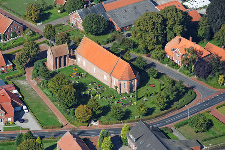 Luftaufnahme St.-Paulus Kirche
