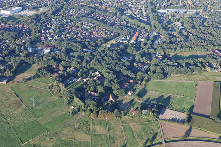 Luftaufnahme Altes Dorf