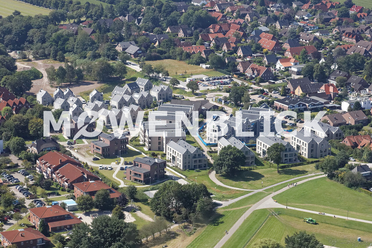 Nordsee Park Ferienhaus Luftbild