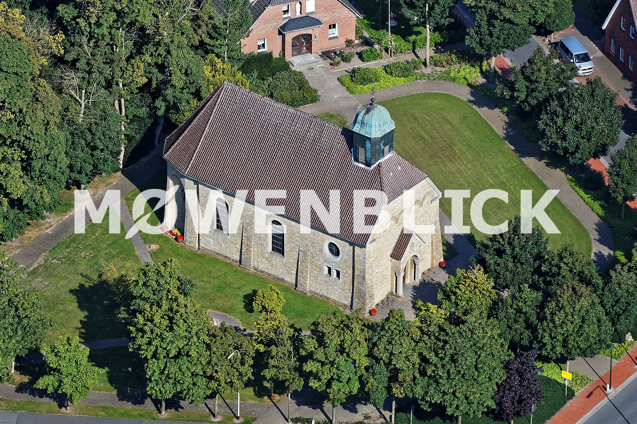 St. Marien Kirche Luftbild