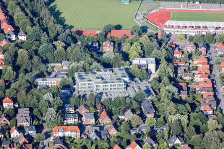 Luftaufnahme Helene Lange Schule