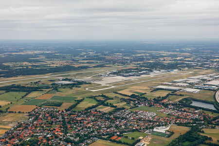 Luftaufnahme Flughafen Langenhagen