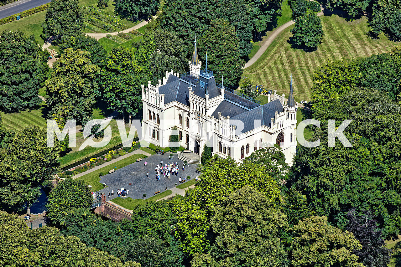 Schloss Evenburg Luftbild