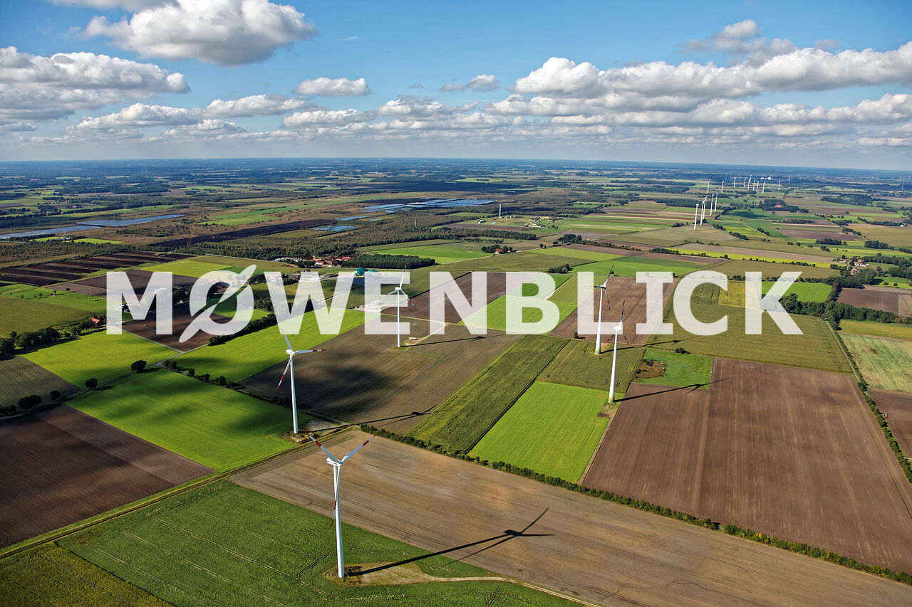 Windpark Wietinghausen Luftbild
