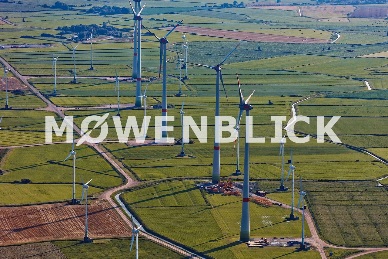 Windpark Hammrichhausen Luftbild