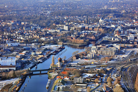 Luftaufnahme Hafen Oldenburg