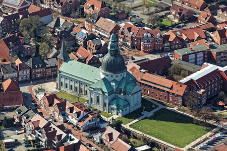 Luftaufnahme Emsland Dom St. Martinus