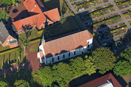 Luftaufnahme Kirche