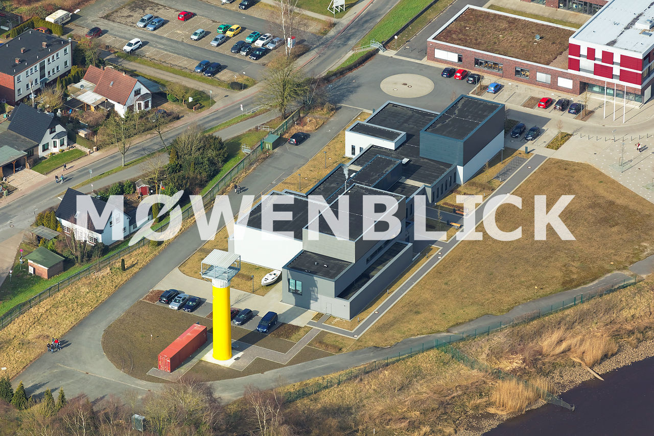 Maritimes Trainingszentrum Wesermarsch Luftbild