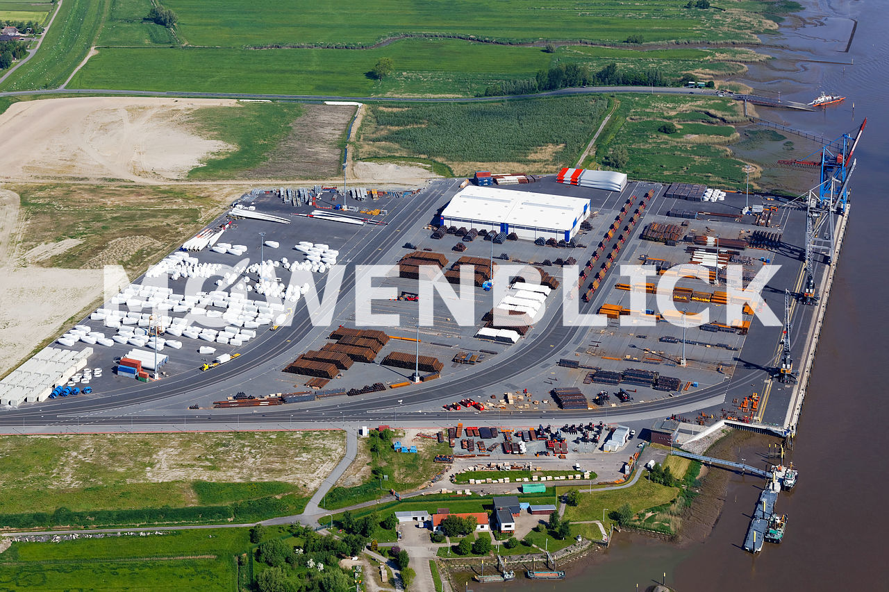 Der neue Hafen Luftbild