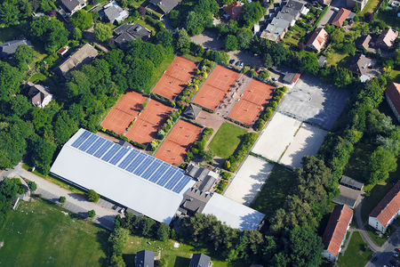 Luftaufnahme Tennis Club Blau Weiß Oldenburg