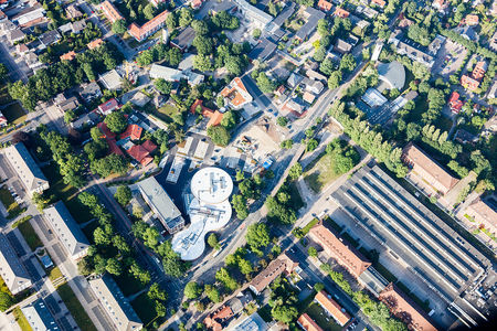 Luftaufnahme Klingenbergplatz
