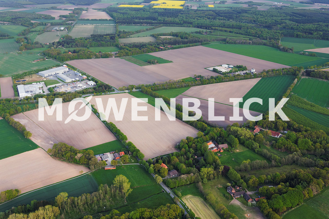 Gewerbegebiet Hockensberg Luftbild