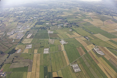 Luftaufnahme Friedeburg Horsten