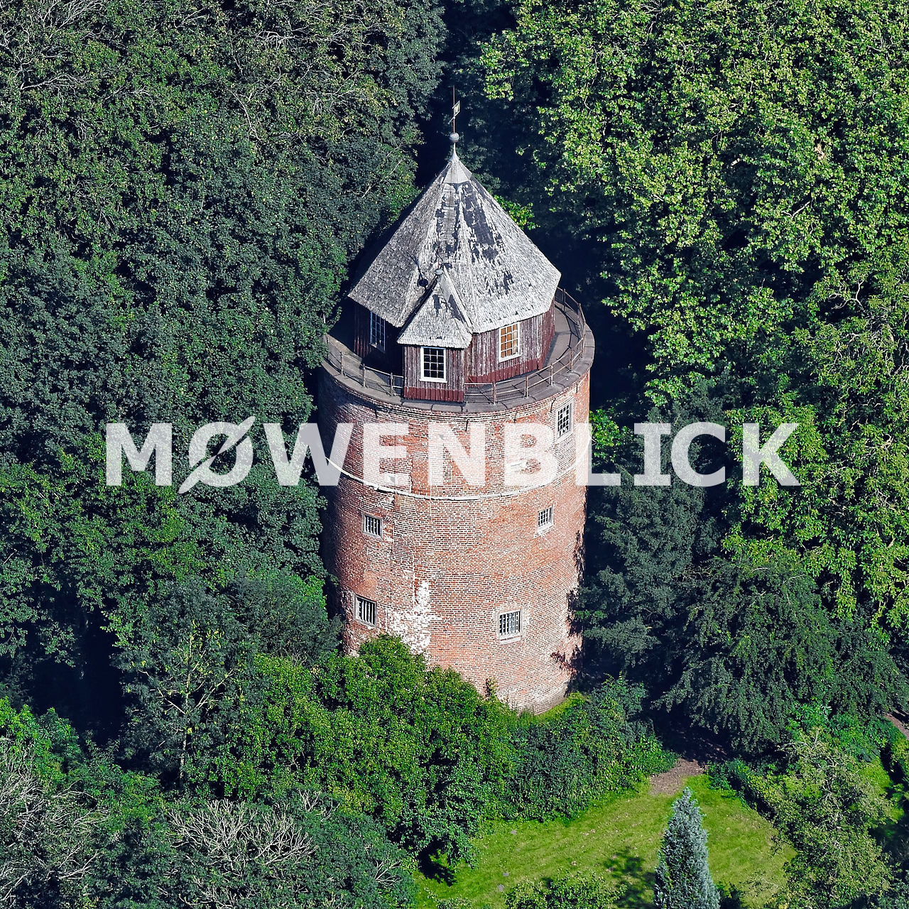 Burg Stickhausen Luftbild
