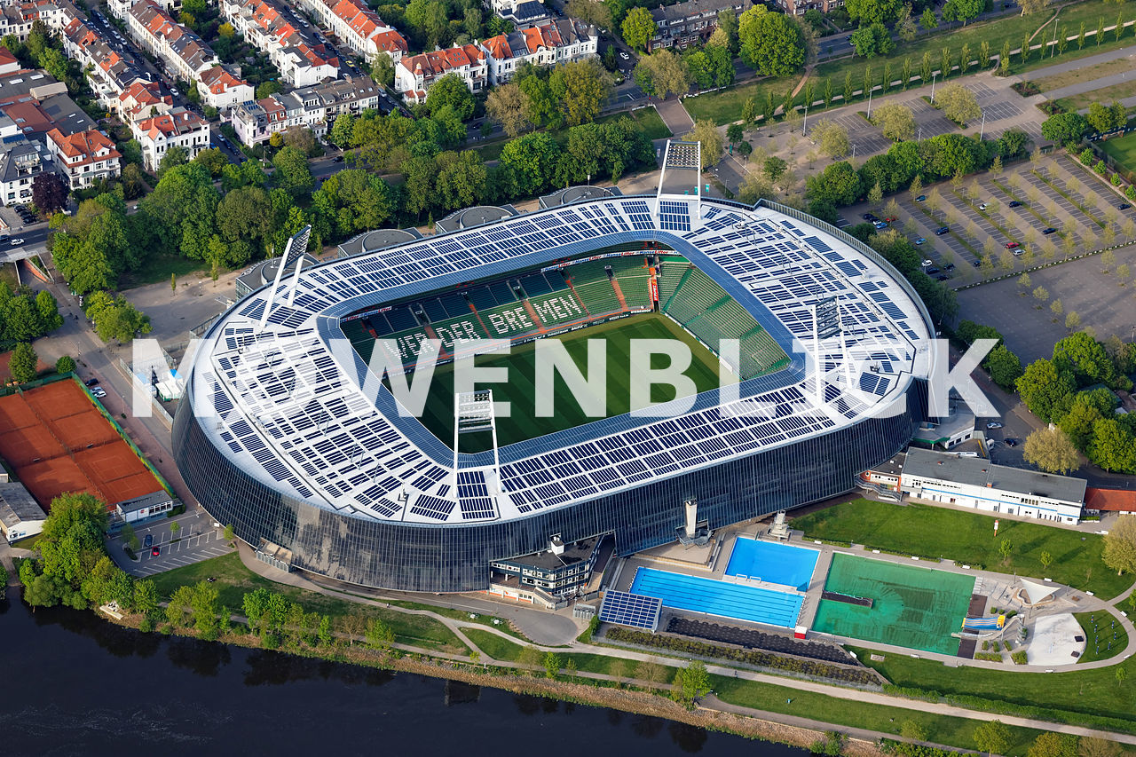 Weserstadion Luftbild