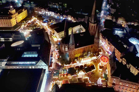 Luftaufnahme Lambertimarkt Oldenburg