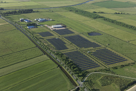 Luftaufnahme Solarpark