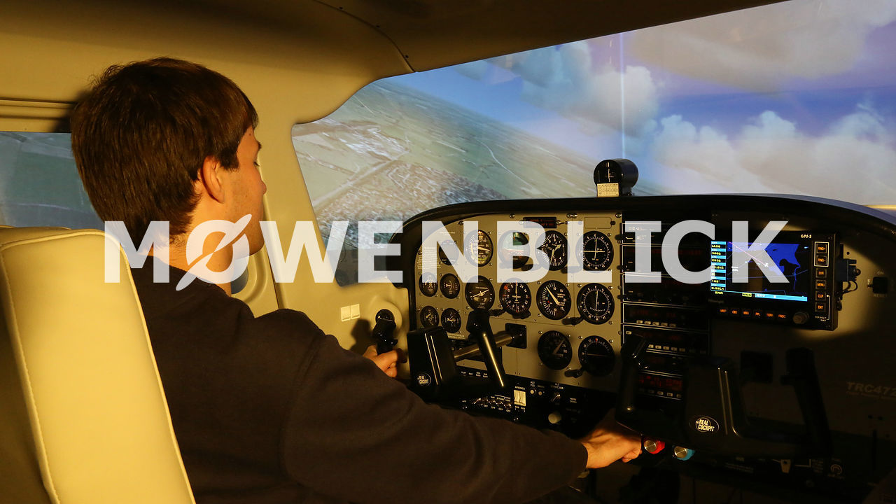 FLY-4D Cessna Simulator Luftbild