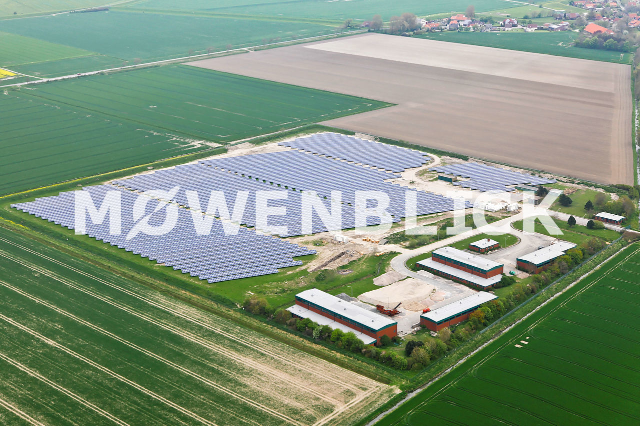 Solarpark Friederikentief Luftbild