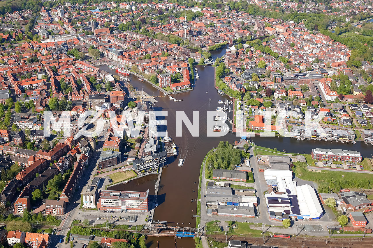Alter Binnenhafen Delft Luftbild