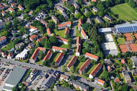 Luftaufnahme Niebelungenstraße GSG