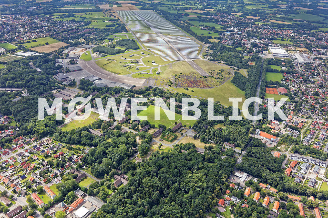 Fliegerhorst Luftaufnahme Luftbild