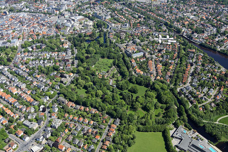Luftaufnahme Der Schloßgarten