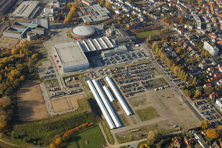 Luftaufnahme Weser Ems Halle