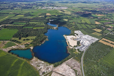 Luftaufnahme Horster See