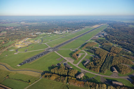 Luftaufnahme Fliegerhorst