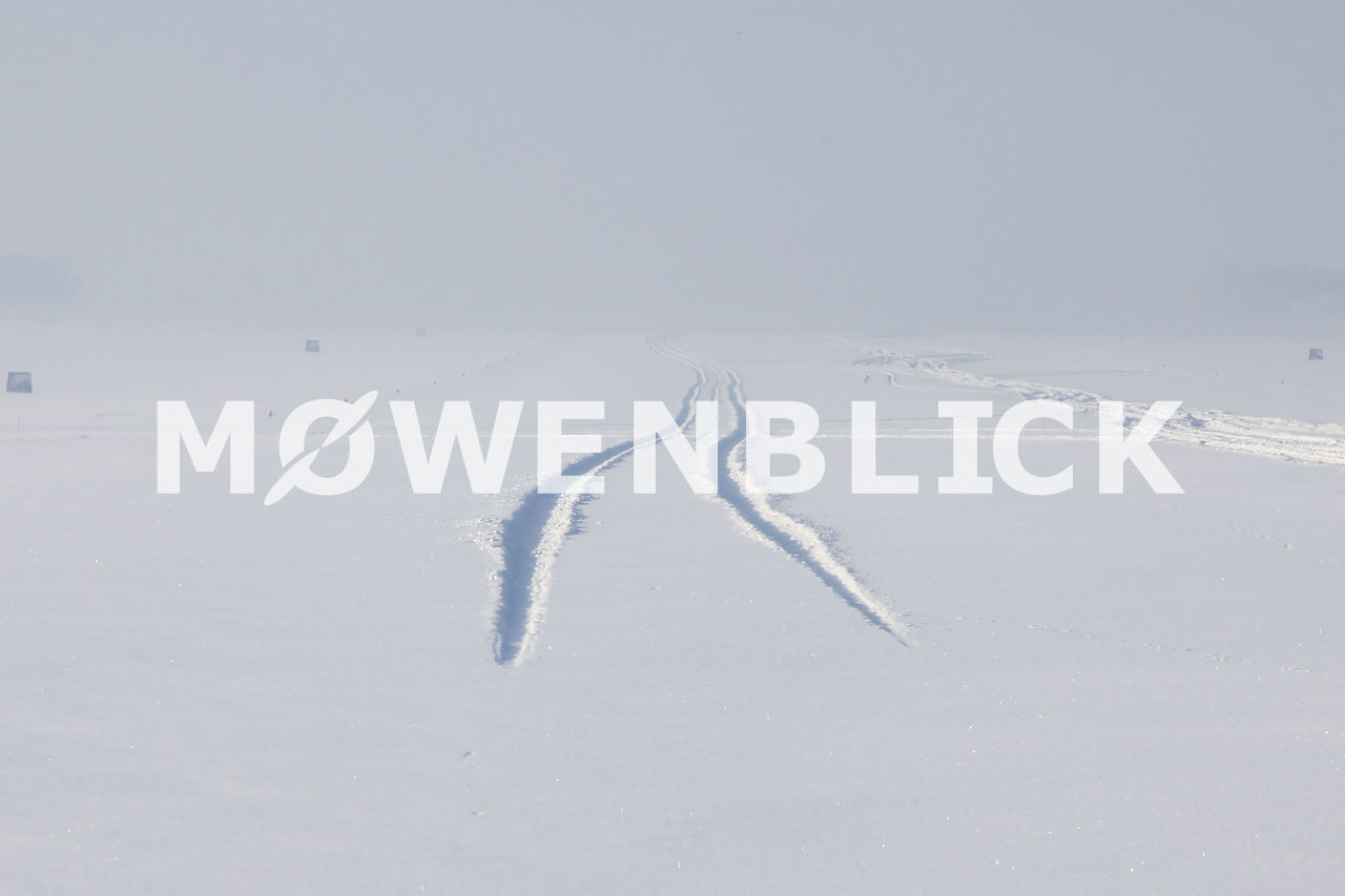 Schneestart mit Cessna Luftbild
