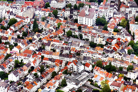Luftaufnahme Alexanderstraße