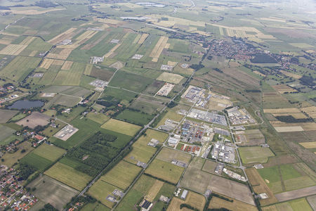 Luftaufnahme Friedeburg Etzel