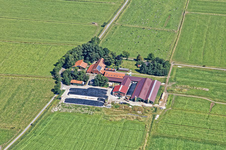 Luftaufnahme Jemgum Ukeborg