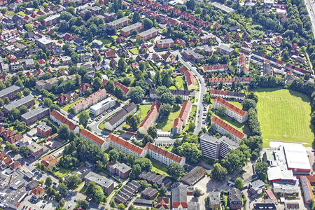 Luftaufnahme Rostocker Straße