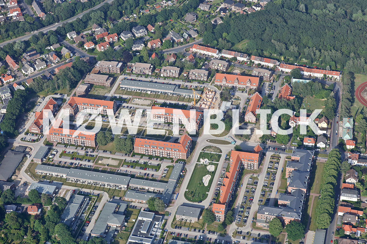 Baugebiet Kaserne Donnerschwee Luftbild