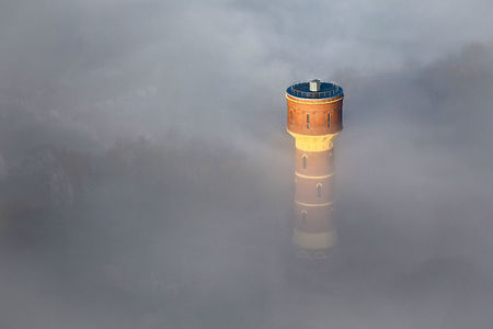 Luftaufnahme Nebel