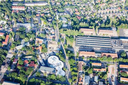 Luftaufnahme Klingenbergplatz
