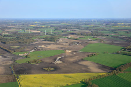 Luftaufnahme Windpark Hengsterholzer Weg