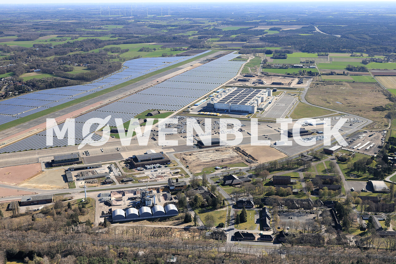 Fliegerhorst in Großenkneten Fliegerhorst Luftbild