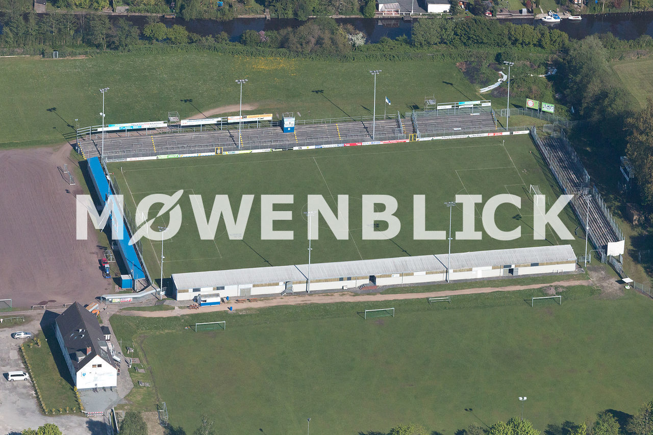 BSV Kickers Emden Ostfriesland-Stadion Luftbild