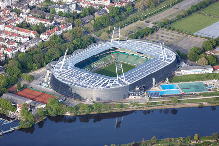 Luftaufnahme Weser Stadion