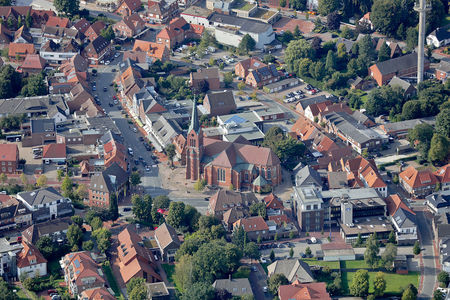 Luftaufnahme St. Marien Kirche