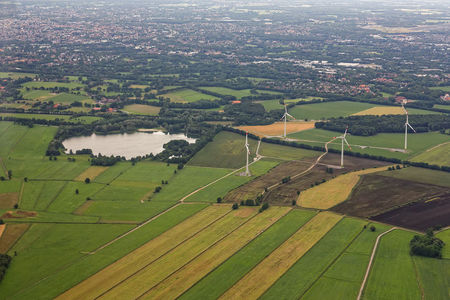 Luftaufnahme Windpark Bornhorst