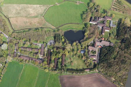 Luftaufnahme Kloster Blankenburg Senkrechtaufnahme